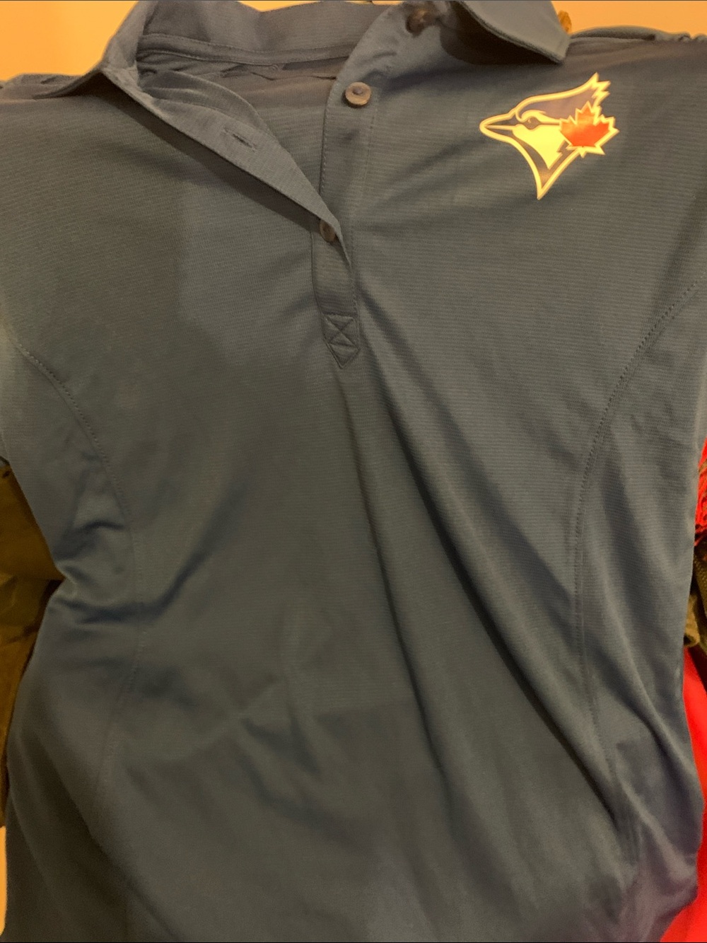 Toronto Blue Jays Women’s Blue Polo with Team Logo